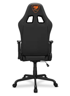 COUGAR Armor Elite Black | Gaming Chair | 160° Full Recline | 2D Armrests | Memory Foam Neck Pillow | Height Adjustable