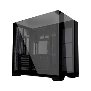 LIAN LI O11 Vision Compact | ATX Mid Tower Computer Case Back Connect Support O11VPW White/Black