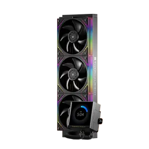 Thermalright Peerless Vision 360 ARGB BLACK Liquid CPU Cooler | 3.95" IPS LCD & Magnetic ARGB Fans