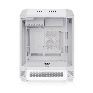 Thermaltake The Tower 600 Snow Mid Tower Chassis | White Vertical Prism Edition