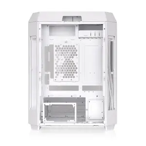 Thermaltake The Tower 600 Snow Mid Tower Chassis | White Vertical Prism Edition