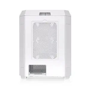 Thermaltake The Tower 600 Snow Mid Tower Chassis | White Vertical Prism Edition