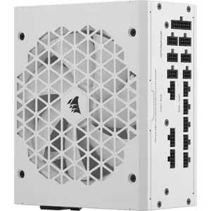 CORSAIR RMx Series RM1000x 1000W Fully Modular ATX Power Supply (White) | 80 PLUS Gold Certified, Zero RPM Fan Mode, 100% Japanese 105°C Capacitors & White Modular Sleeved Cables