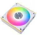 LIAN LI UNI FAN CL Wireless 120mm ARGB PWM PC Cooling Fan | Cable-Free Interlocking Daisy-Chain System, L-Wireless Sync Controller, Dual Lighting Zones & Fluid Dynamic Bearing