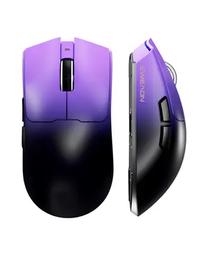 EWEADN S9 Pro Tri-Mode Wireless Gaming Mouse | Purple Gradient Edition