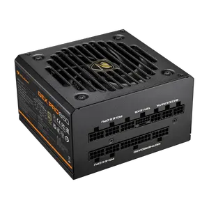 Cougar GEX PRO 850W ATX 3.1 PCIe 5.1 Fully Modular 80 Plus Gold | A+ Cybenetics Gold Certified | 105C Japanese Capacitors | Embossed Black Cables