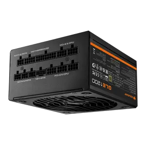 COUGAR GLE 1200W — 80 PLUS Gold | Fully Modular | ATX 3.1 | PCIe 5.1 | 12V-2X6 | Cybenetics Platinum