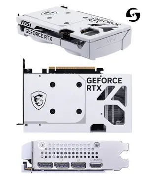 MSI GeForce RTX 5060 8GB GDDR7 VENTUS 2X OC WHITE | Starship Computers