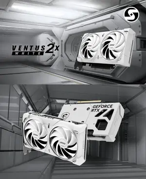 MSI GeForce RTX 5060 8GB GDDR7 VENTUS 2X OC WHITE | Starship Computers