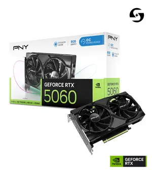 PNY GeForce RTX 5060 8GB GDDR7 Dual Fan OC