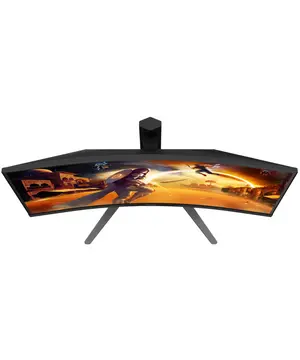 AOC CQ27G4 27" (27" Viewable) QHD Fast VA 1500R Curved Gaming Monitor | 180Hz & 0.5ms MPRT