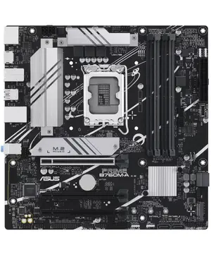 ASUS PRIME B760M-A Intel® LGA 1700 Micro-ATX Motherboard | DDR5, Dual M.2 NVMe, 4x DDR5 & Realtek 2.5GbE