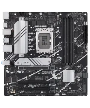 ASUS PRIME B760M-A D4 Intel® LGA 1700 Micro-ATX Motherboard | PCIe 4.0, Dual M.2 NVMe, 4x DDR4 & Realtek 2.5GbE