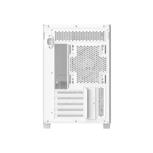 ID-COOLING FLOW 500 AIR Micro-ATX PC Case | High-Airflow Mesh Front, Tempered Glass Side Panel, 3x Pre-Installed PWM Fans & 360mm Radiator Support