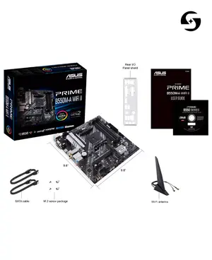 ASUS PRIME B550M-A WIFI II AMD AM4 Micro-ATX Motherboard