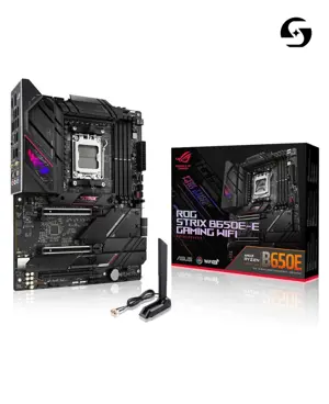 ASUS ROG STRIX B650E-E GAMING WIFI Motherboard | AMD AM5, PCIe 5.0, DDR5, WiFi 6E