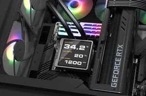 Cougar Poseidon Vistek Pro 360 Black & White | 3.95" IPS LCD 720x720 | Intel Optimized | UTTERIGHT Fins | Single-Frame ARGB