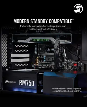 Corsair RM Series | RM750  | 750 Watt 80 PLUS | Gold Certified Fully Modular PSU (Used, Condition 10/10, Box Included)