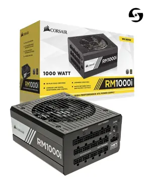Corsair RMi Series | RM1000i  | 1000 Watt 80 PLUS | Gold Certified Fully Modular PSU (Used, Condition 10/10, Box Included)
