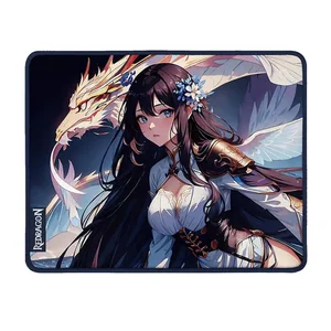Redragon AK1s Mid-Size Gaming Mousepad P046 | Textured Cloth Surface | Non-slip Rubber Base