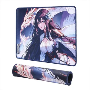 Redragon AK1s Mid-Size Gaming Mousepad P046 | Textured Cloth Surface | Non-slip Rubber Base