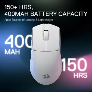 Redragon K1NG M916 PRO 1K | Tri-Mode Wireless Gaming Mouse | 49g Featherweight Black