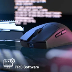 Redragon K1NG M916 PRO 1K | Tri-Mode Wireless Gaming Mouse | 49g Featherweight Black