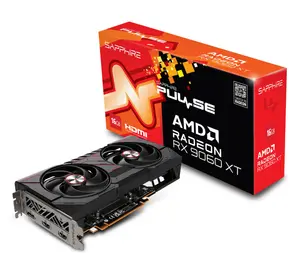 SAPPHIRE PULSE Radeon RX 9060 XT OC 16GB GDDR6 — RDNA 4 | 3290 MHz Boost | Dual-X Cooling | PTM7950 