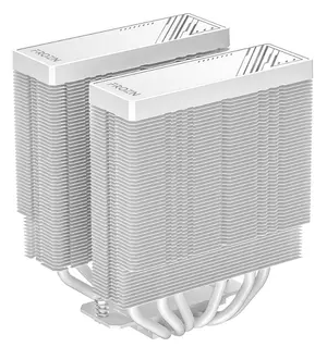 ID Cooling FROZN A620 PRO SE ARGB SNOW — Full White Dual Tower | 6 Heatpipe | 260W TDP | AM4/AM5