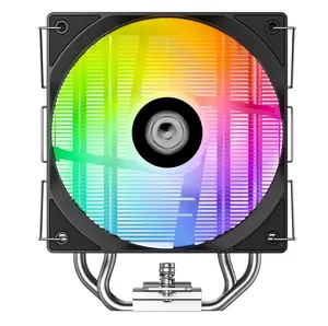 ID Cooling SE-214 XT V2 ARGB Black | 4 Heatpipe | ARGB | AM4/AM5/LGA1851