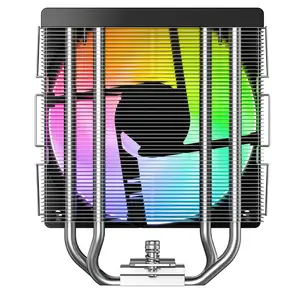 ID Cooling SE-214 XT V2 ARGB Black | 4 Heatpipe | ARGB | AM4/AM5/LGA1851