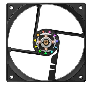 ID Cooling SE-214 XT V2 ARGB Black | 4 Heatpipe | ARGB | AM4/AM5/LGA1851