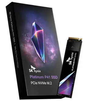 SK hynix Platinum P41 1TB PCIe 4.0 NVMe M.2 2280 — 7,000/6,500 MB/s | 176L TLC | 750 TBW | AES-256 