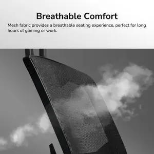 COUGAR Speeder One Black | Racing-Inspired Ergonomic Gaming Chair | Dual-Use Work & Gaming | Adjustable Lumbar | Class 4 Lift