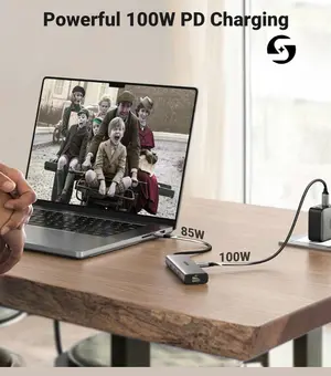 UGREEN Revodok 106 6-in-1 USB-C Hub Docking Station  | 4K HDMI, 100W PD, 5Gbps USB