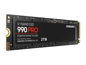 Samsung 990 PRO 2TB PCIe 4.0 NVMe M.2 Gen4 SSD | Seq. Read Speeds Up To 7,450MB/s for High End Computing, Workstations, Compatible with PlayStation 5