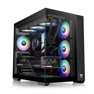 Thermaltake View 380 TG ARGB Mid Tower Chassis | Dual Chamber Panoramic Edition