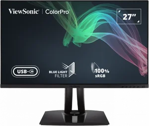 ViewSonic VP2756-4K 27" 4K UHD Pantone Validated Designer Monitor with 60W USB-C