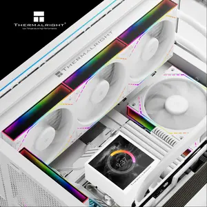 Thermalright Peerless Vision 360 ARGB BLACK Liquid CPU Cooler | 3.95" IPS LCD & Magnetic ARGB Fans
