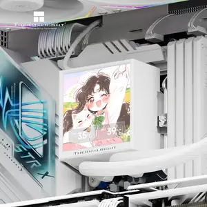 Thermalright Peerless Vision 360 ARGB BLACK Liquid CPU Cooler | 3.95" IPS LCD & Magnetic ARGB Fans