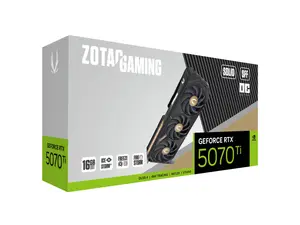 ZOTAC GAMING GeForce RTX 5070 Ti SOLID SFF OC 16GB GDDR7 — Blackwell | 2-Slot Compact | SFF-Ready