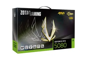 ZOTAC GAMING GeForce RTX 5080 AMP Extreme INFINITY ULTRA 16GB — Strongest OC | Infinity Mirror | 34% Larger Vapor Chamber
