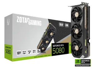 ZOTAC GAMING GeForce RTX 5080 SOLID CORE 16GB GDDR7 — Blackwell