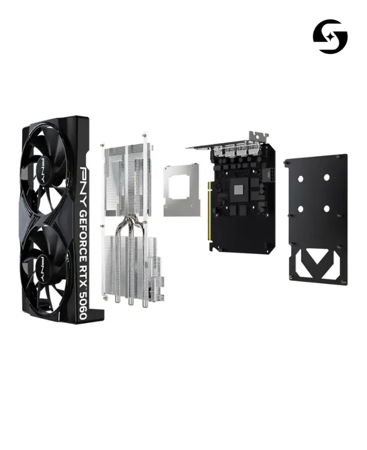 PNY GeForce RTX 5060 8GB Dual Fan OC | Starship Computers