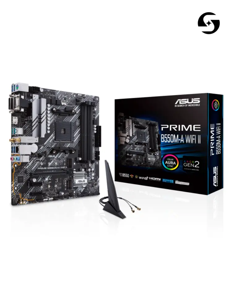 ASUS PRIME B550M-A WIFI II Motherboard | Starship Computers