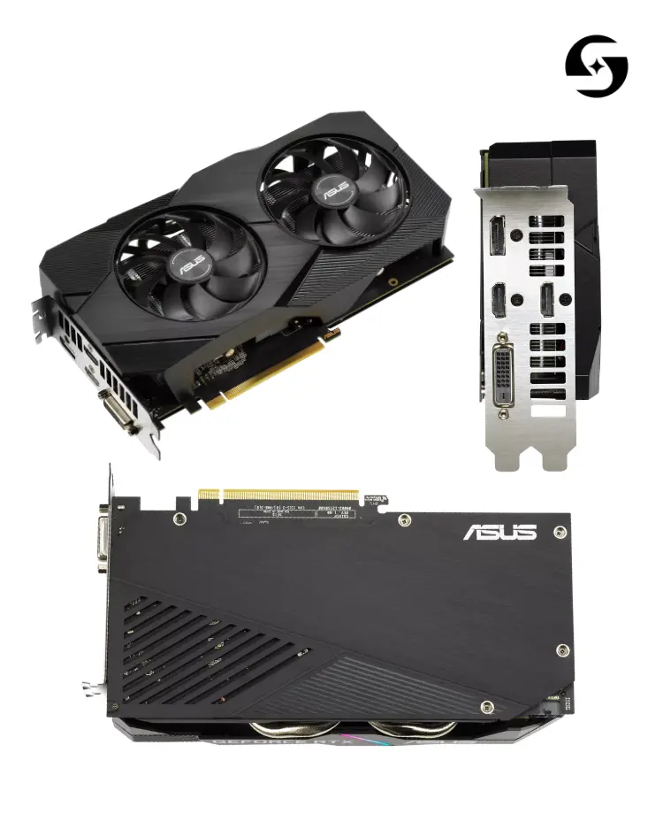 ASUS Dual GeForce RTX 2060 EVO OC 12GB Graphics Card Used