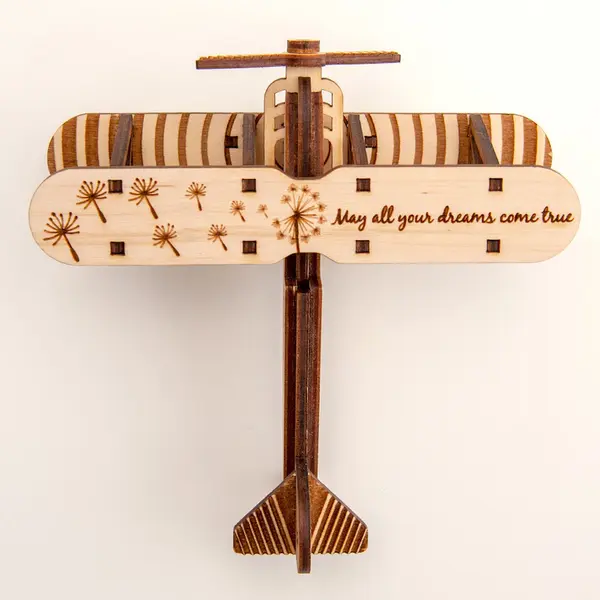 Wooden Plane Toy