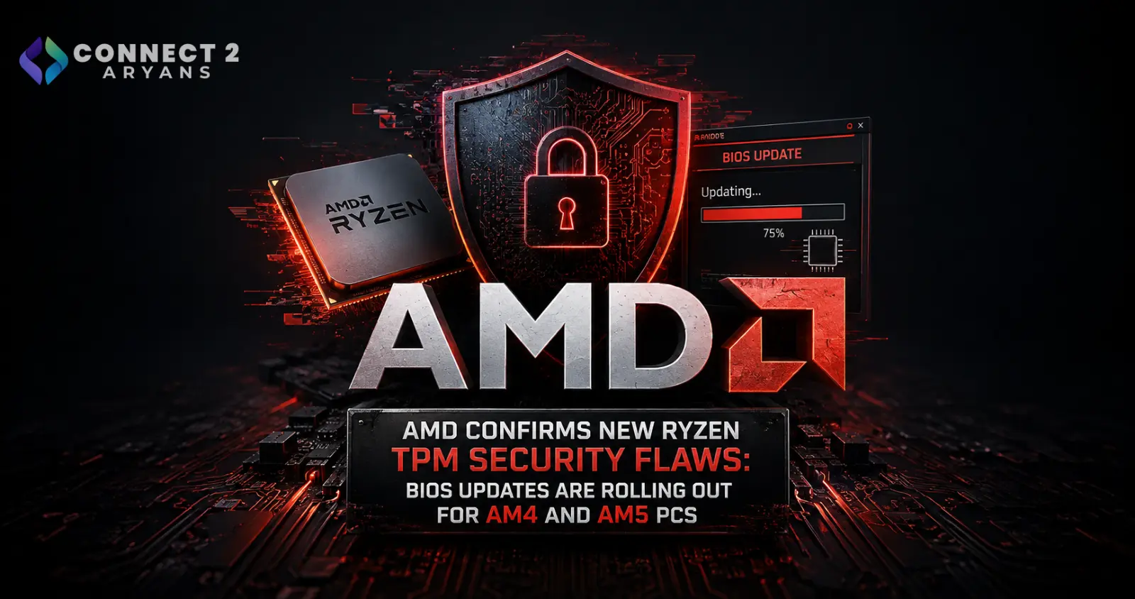 AMD Confirms New Ryzen TPM Security Flaws: BIOS Updates Are Rolling Out for AM4 and AM5 PCs