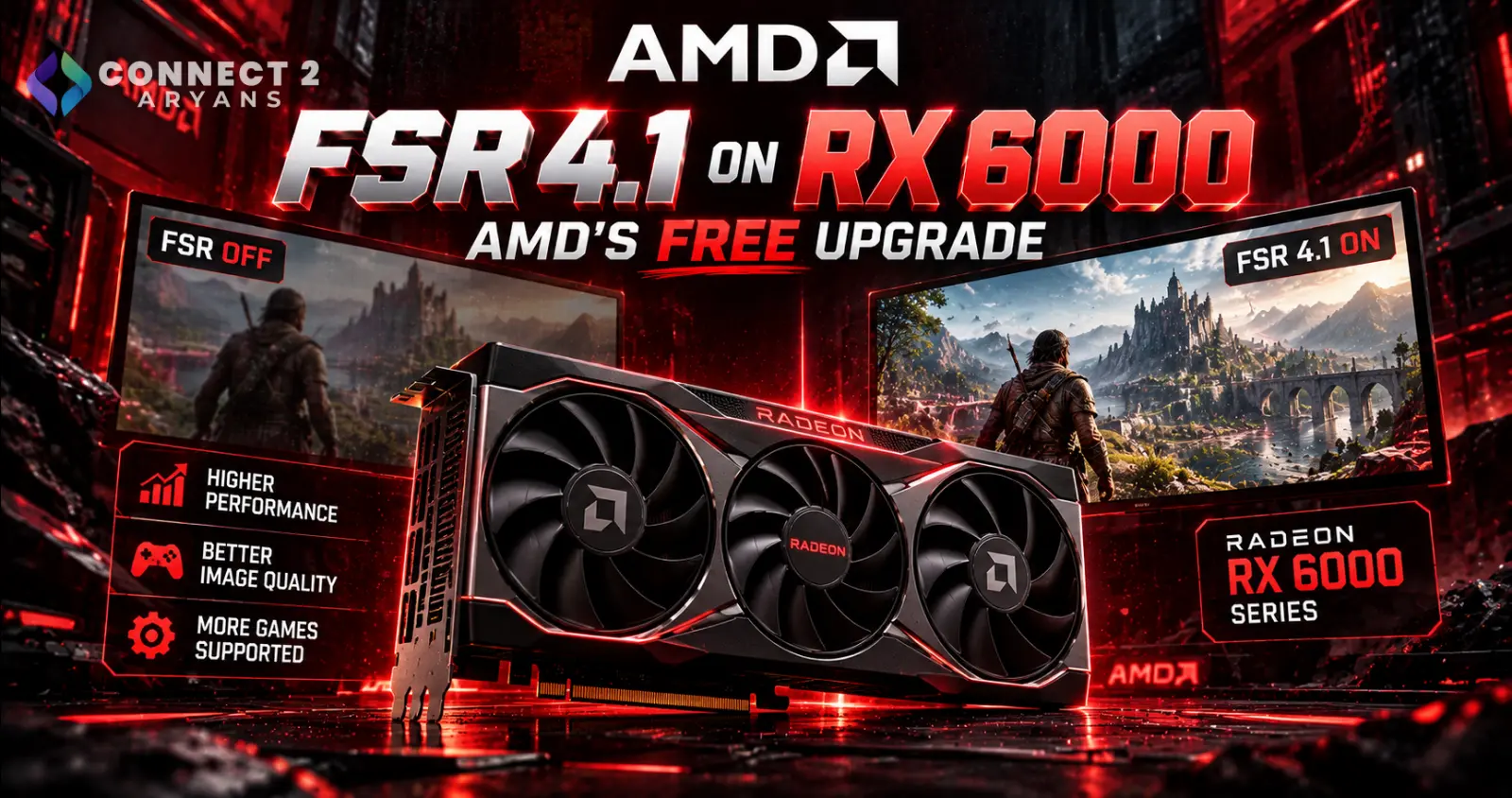 AMD FSR 4.1 Arrives on Radeon RX 6000 GPUs — Major Free Upgrade for Older RDNA 2 Graphics Cards