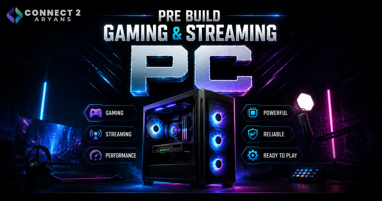 Pre build Gaming and Streaming PC